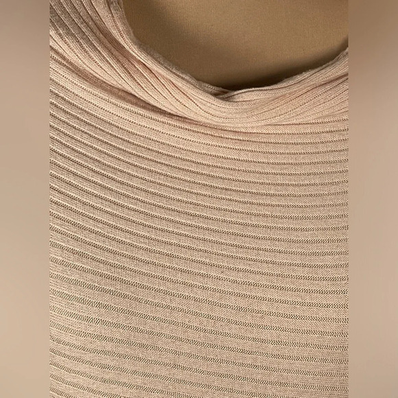 Free People We the Free Lover Rib Thermal Top Women's Small Pink Sweater Coastal - Picture 5 of 9